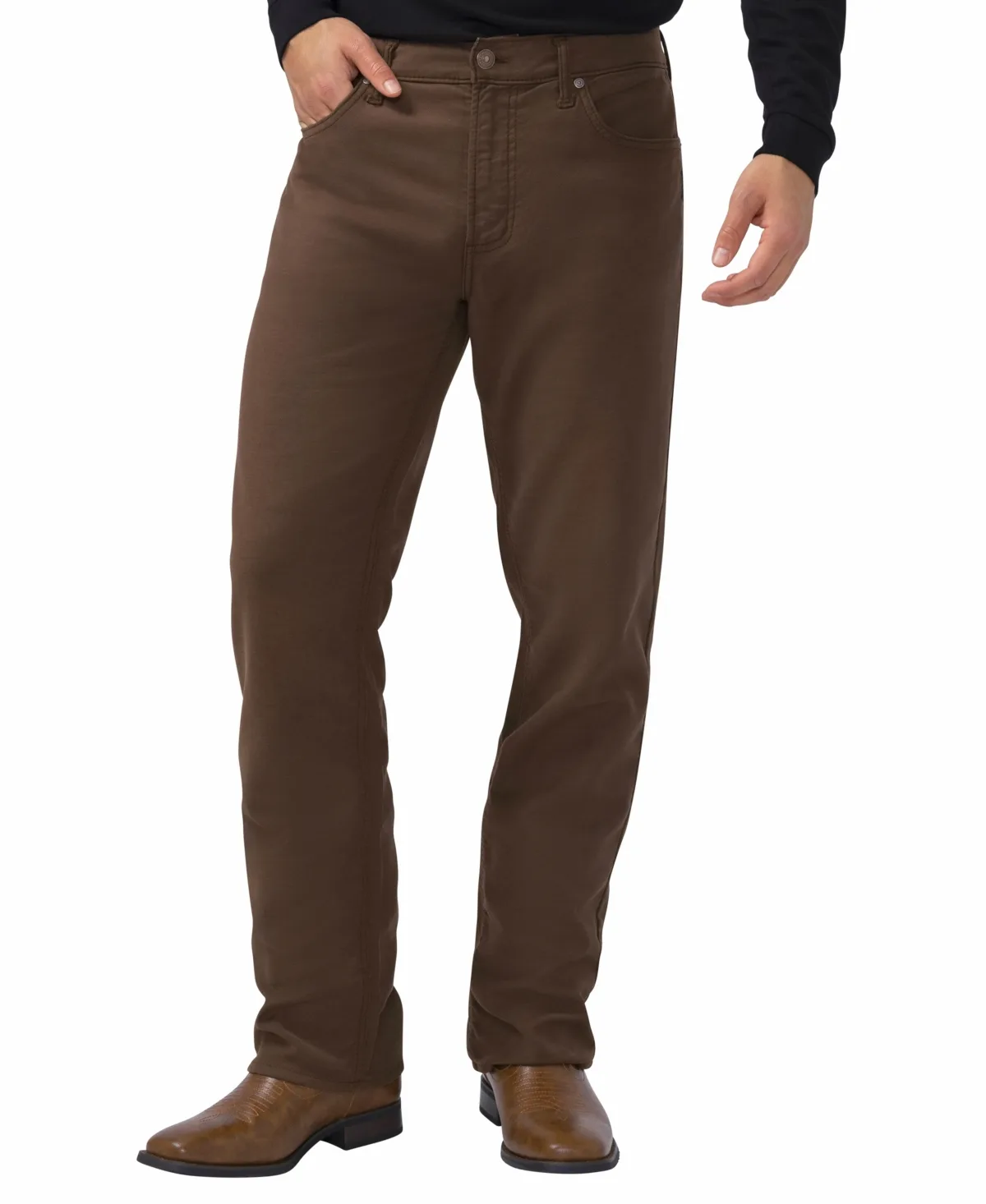 Grayson Classic Fit Straight Leg Knit Flex Jeans by Silver Jeans