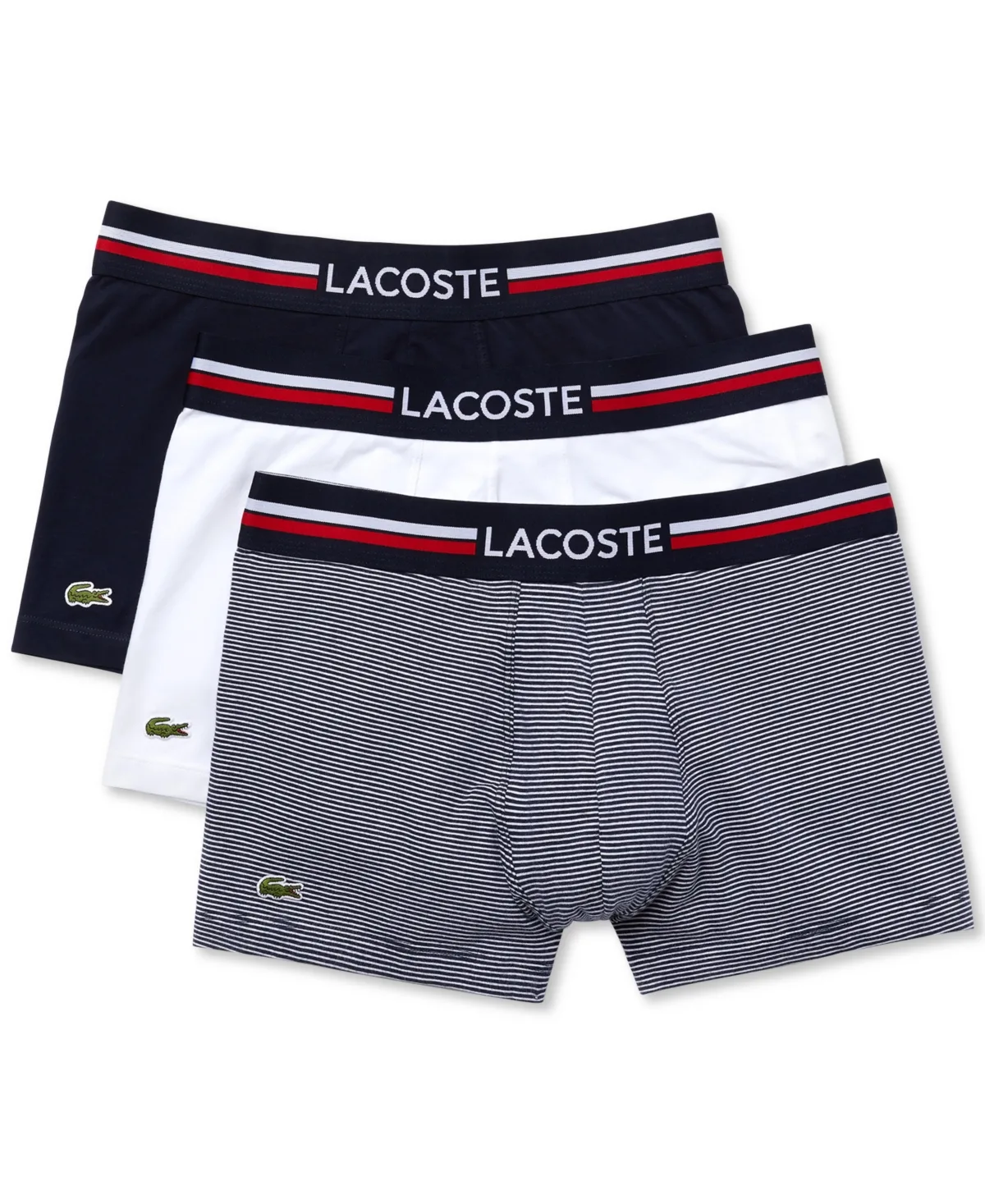3-Pk. Stretch Trunks by Lacoste