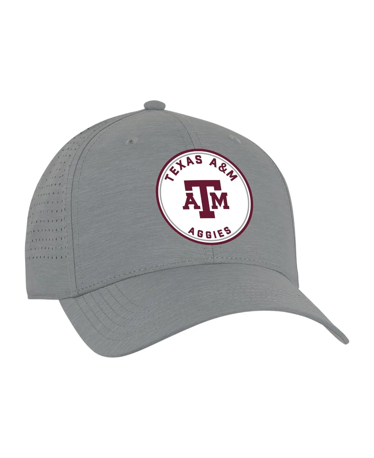 Texas A&M Aggies Brezo Perforated Curved-Bill Baseball Cap by Ahead
