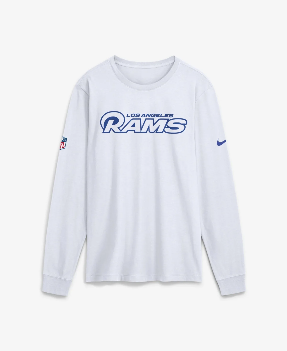 Los Angeles Rams Long-Sleeve Crewneck T-Shirt by Nike