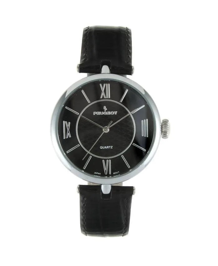 38mm Watch T-Bar Dress Leather Strap