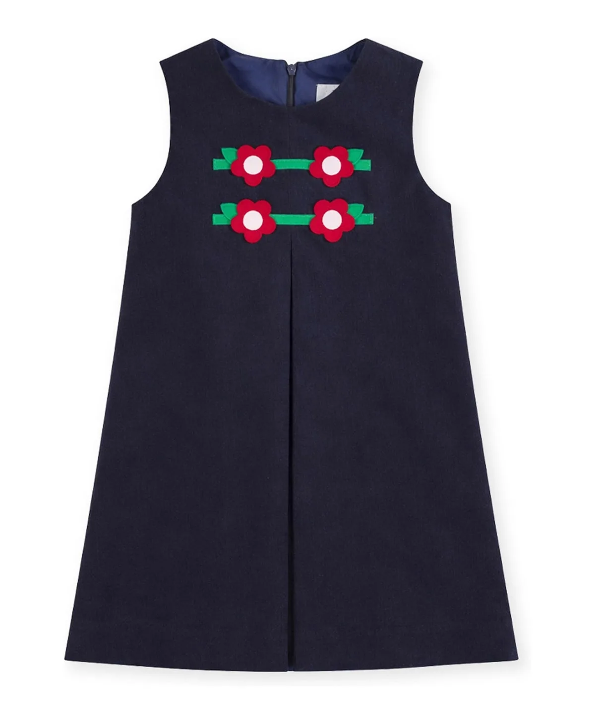 A-Line Jumper with Applique Flowers by Florence Eiseman