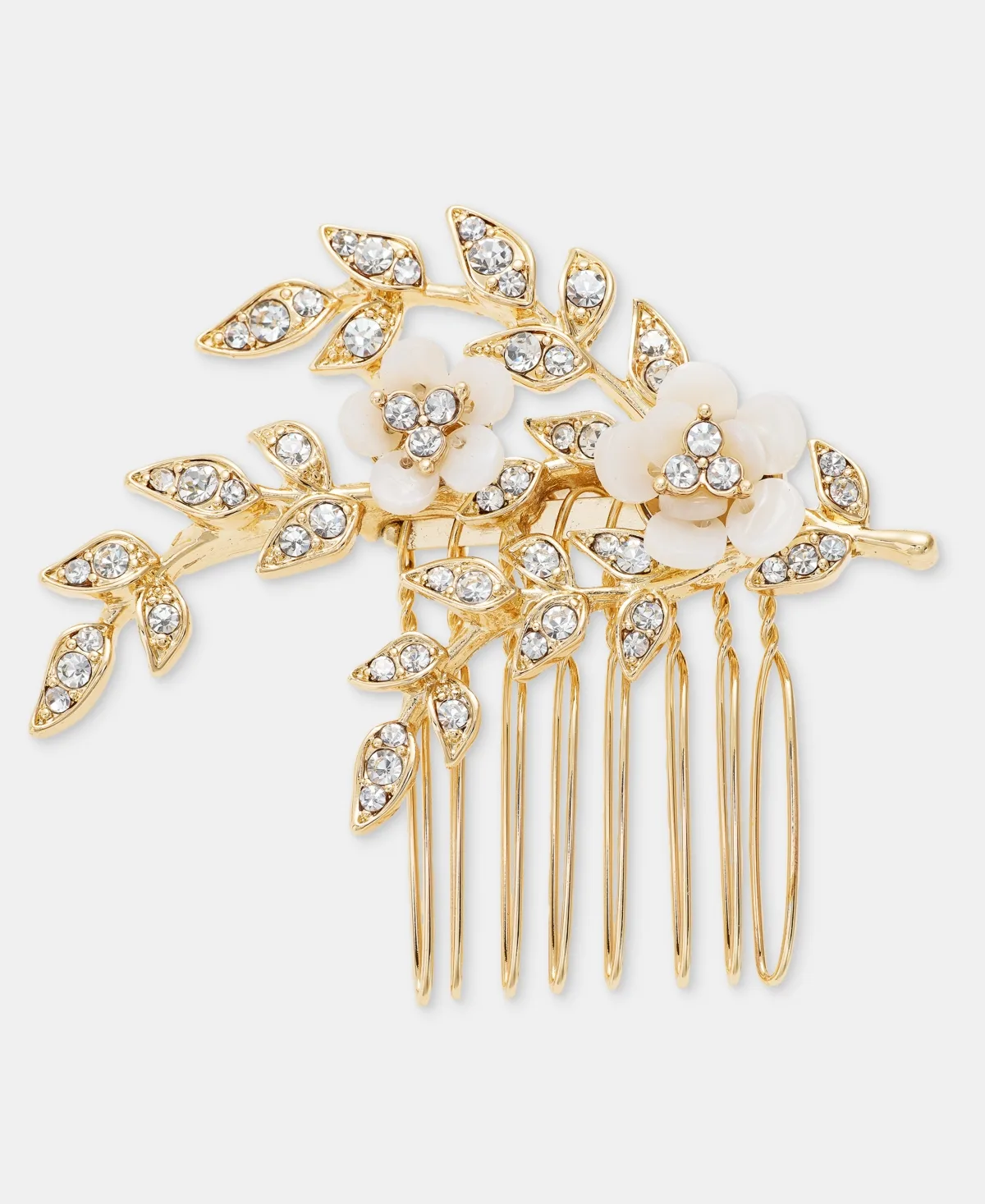 Pave Flower Hair Comb by Lonna & Lilly