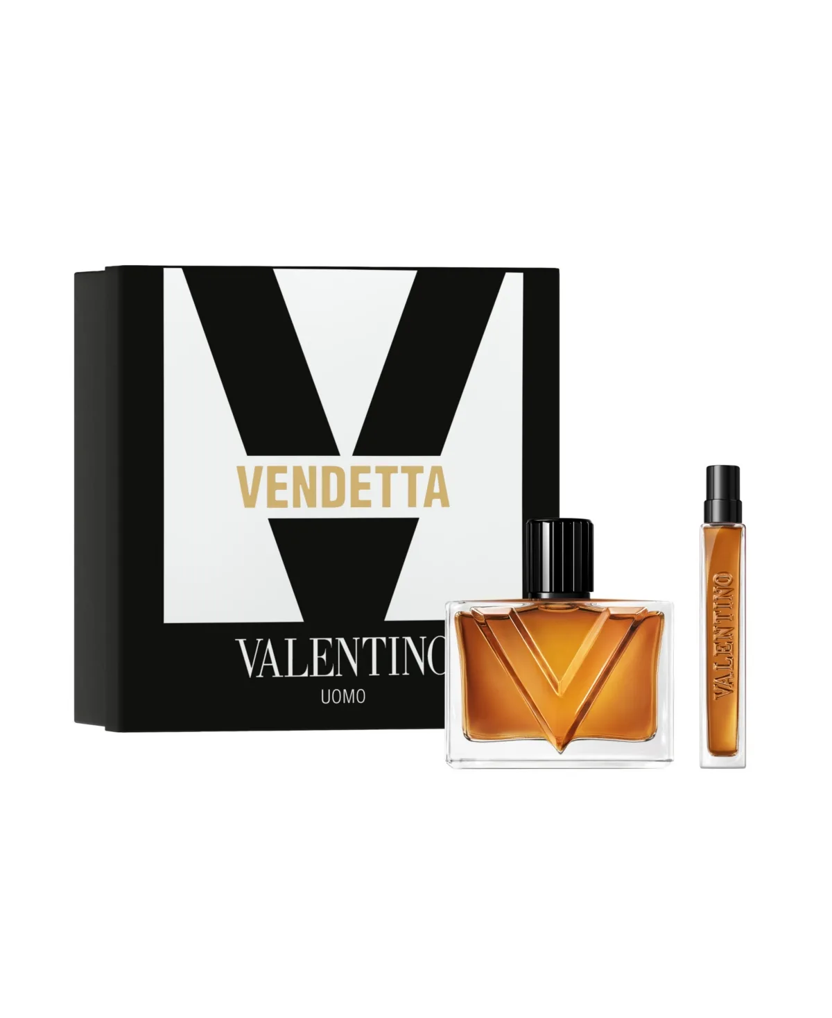 2-Piece Vendetta Uomo Eau De Parfum Holiday Fragrance Gift Set by Valentino
