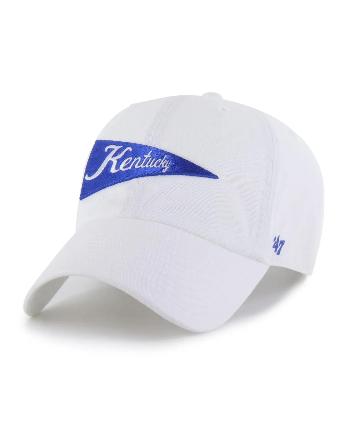 Kentucky Wildcats Adjustable Vault Clean Up Baseball Cap by 47 Brand