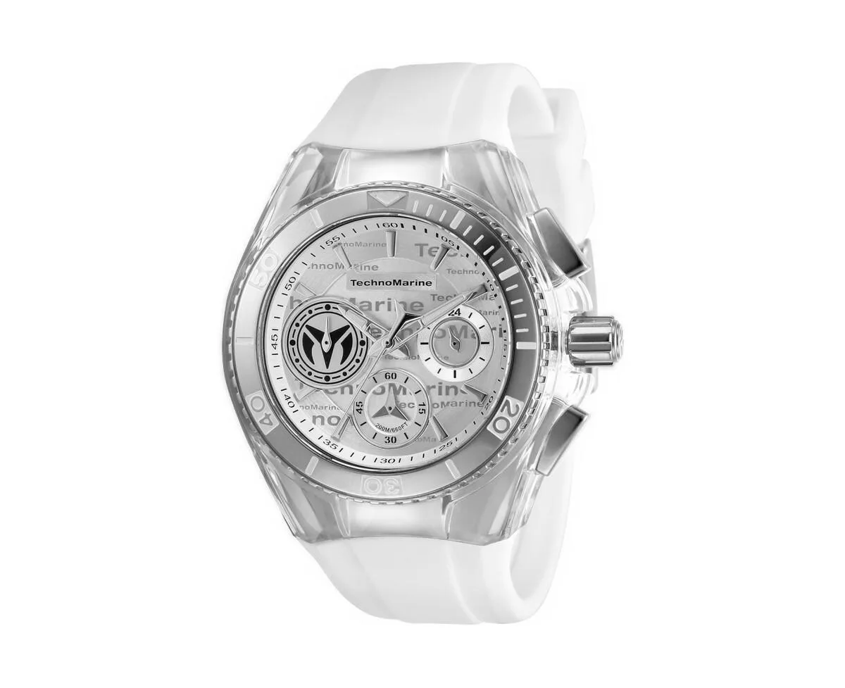 Water-Resistant Quartz Cruise California Rubber Watch, 40.57mm by Technomarine