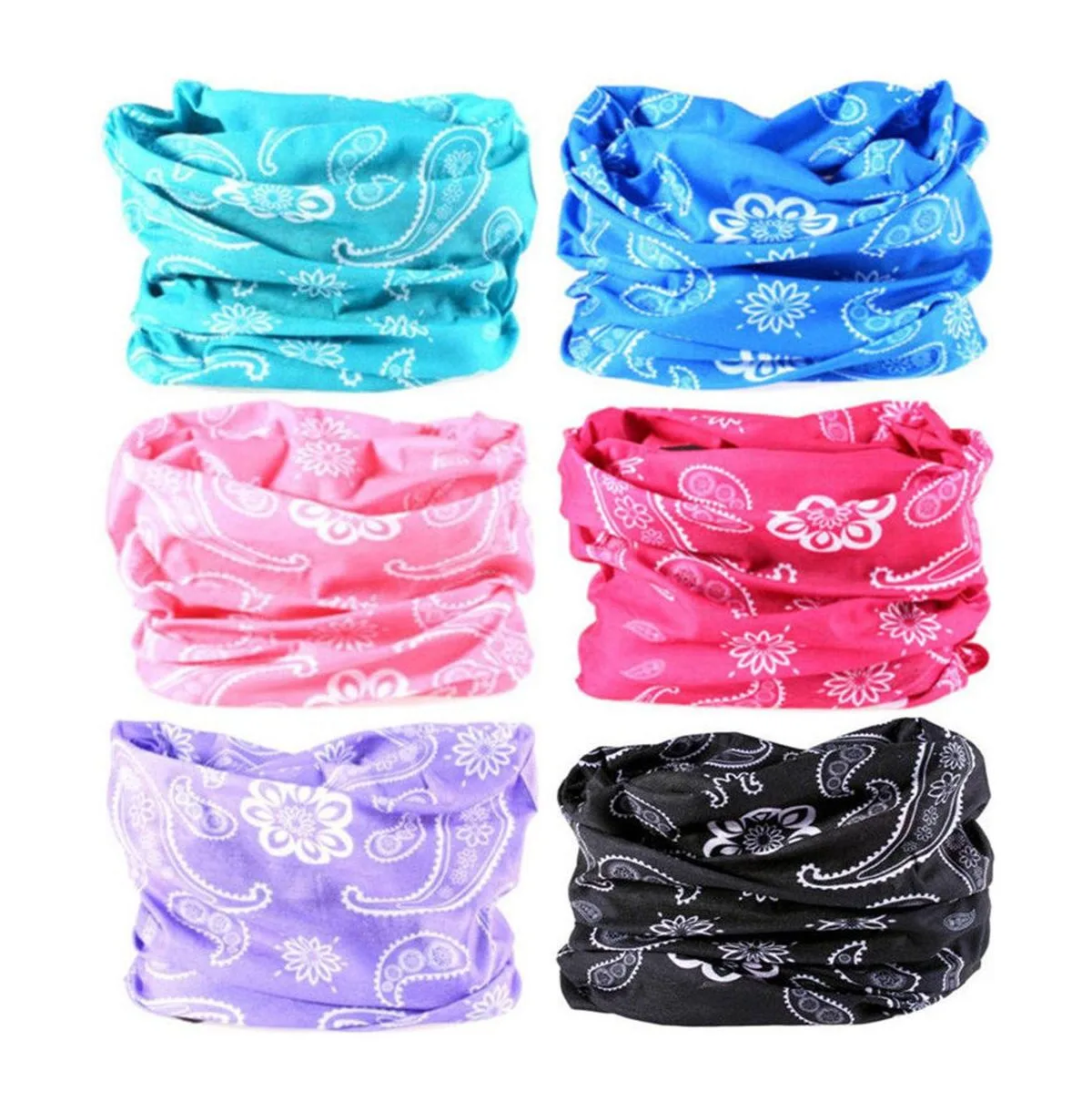 Polyester Neck Gaiter Headband Face Mask Magic Scarf Bandana by Sportneer