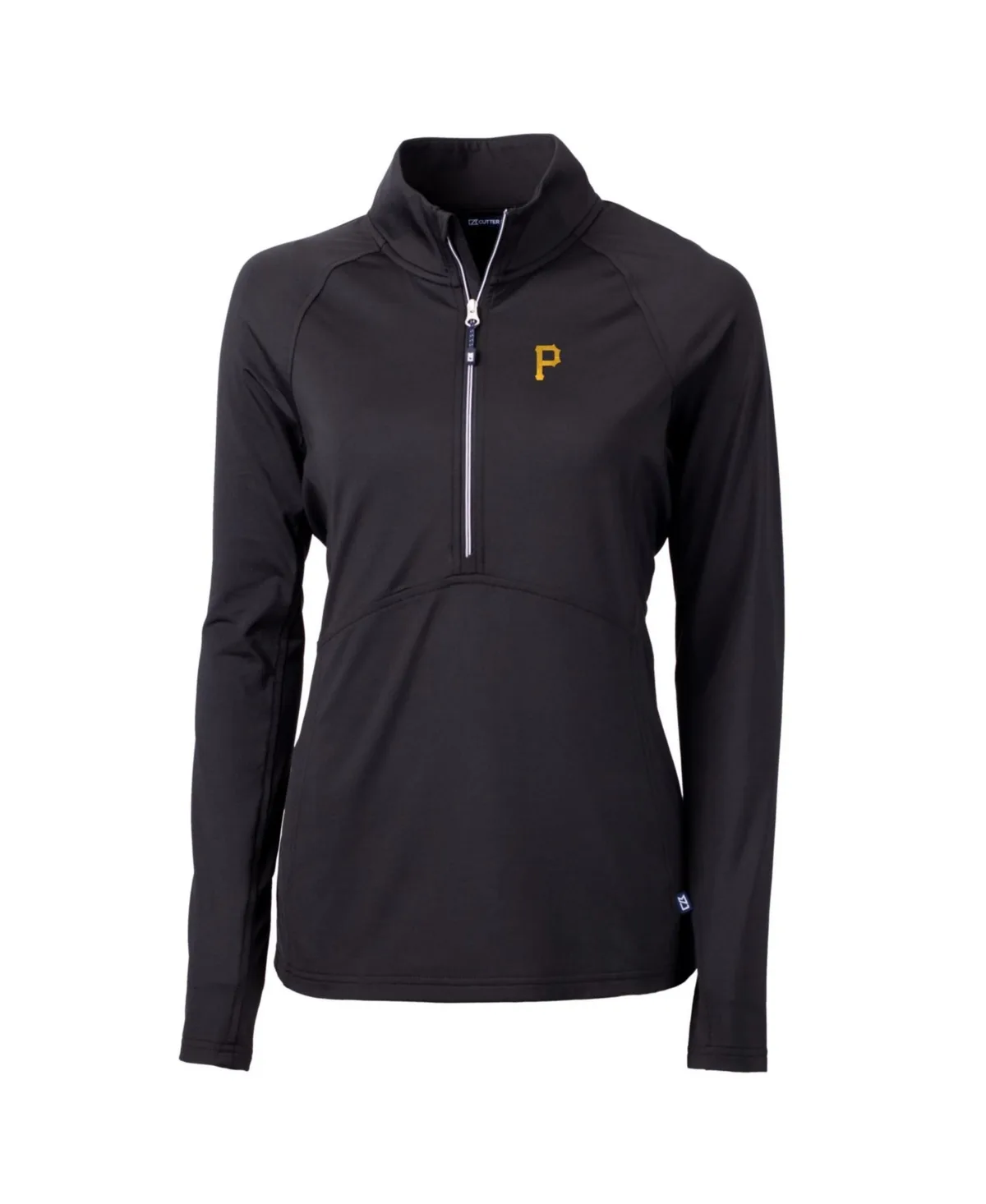 Cutter & Buck Pittsburgh Pirates Adapt Eco Knit Stretch Half-Zip Pullover Top by Cutter & Buck