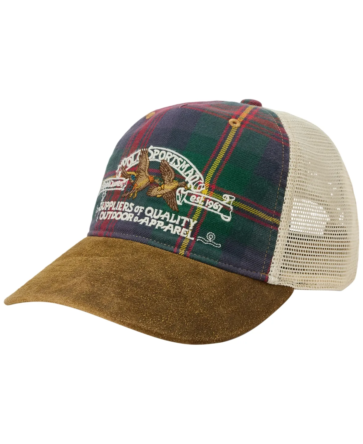 Polo Sportsman Vintage Snapback Five-Panel Trucker Cap by Polo Ralph Lauren