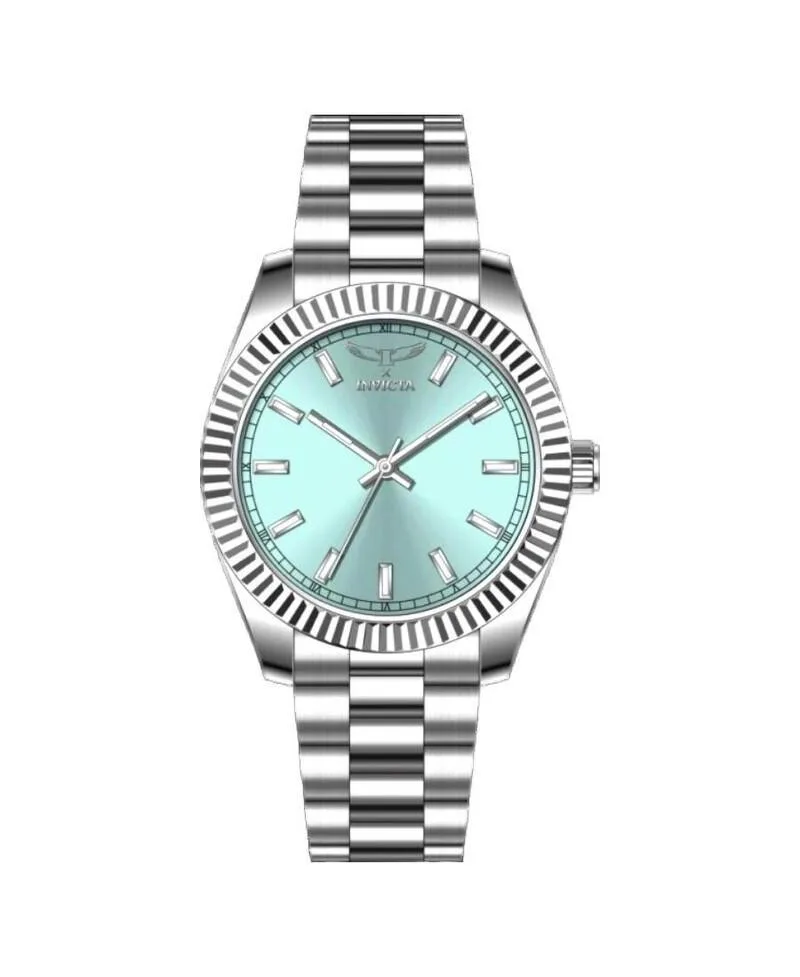 Quartz Specialty I Water-Resistant Silver-Tone Stainless Steel Watch, 40mm by Invicta