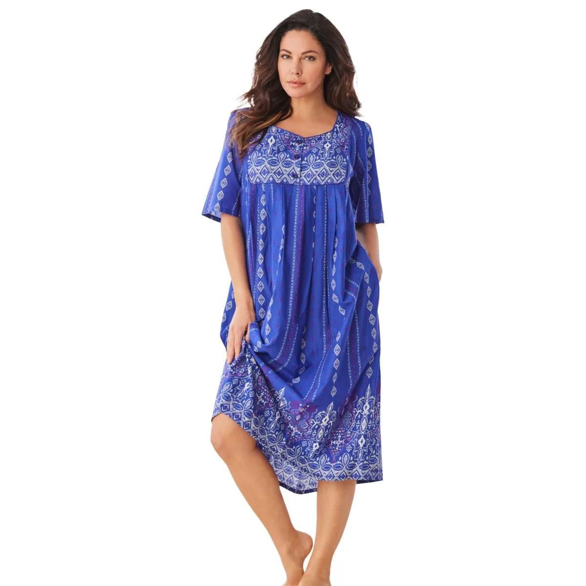 Mixed Print Short Lounger by Only Neccessities