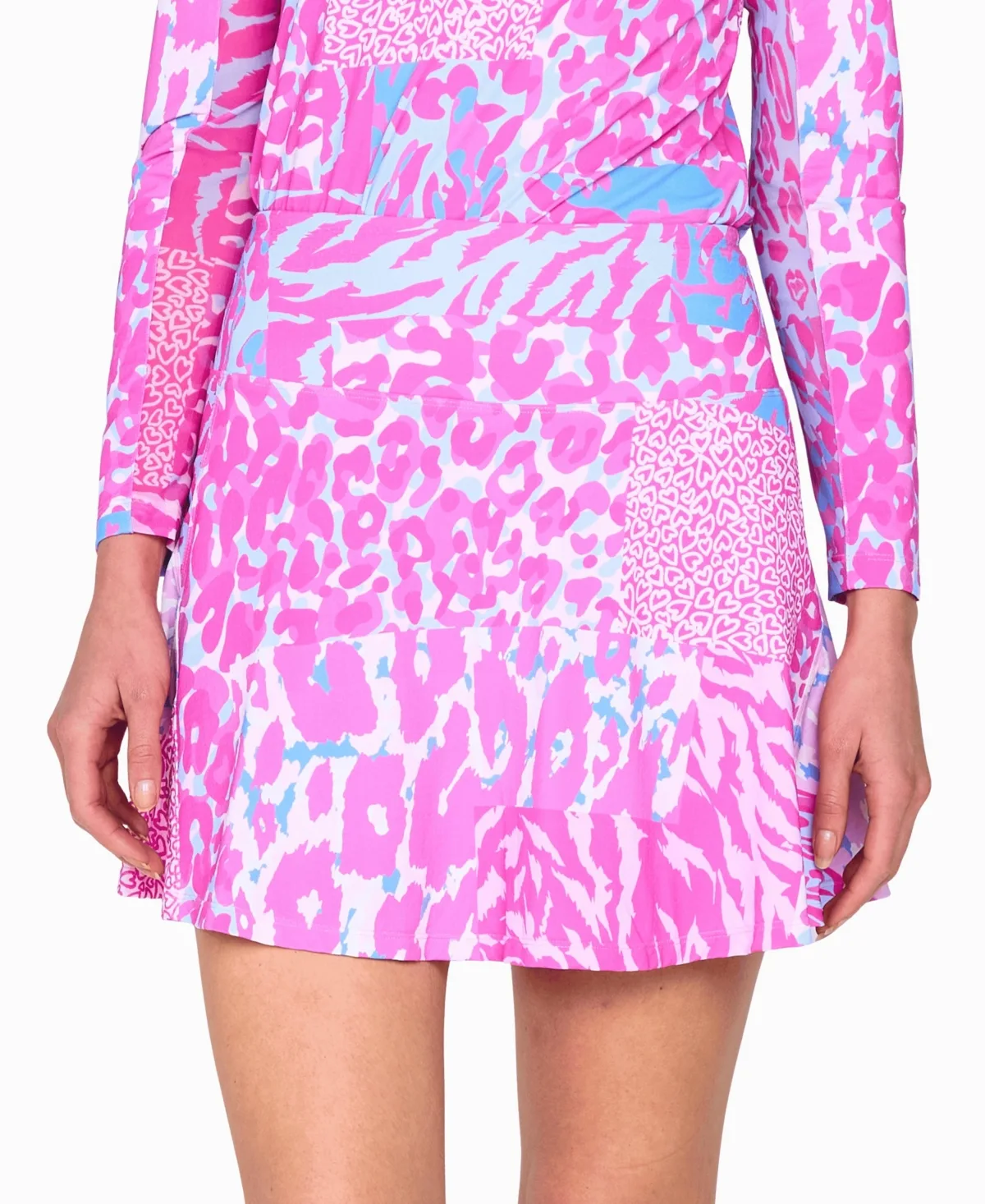 Mini Golf Back Yoke Ruffle Skort by G Lifestyle Clothing