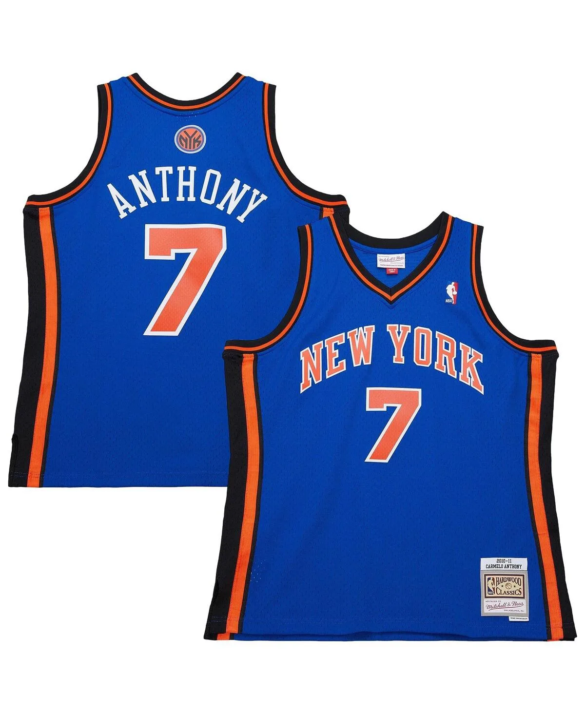 Carmelo Anthony New York Knicks 2010/11 Swingman Jersey by Mitchell & Ness