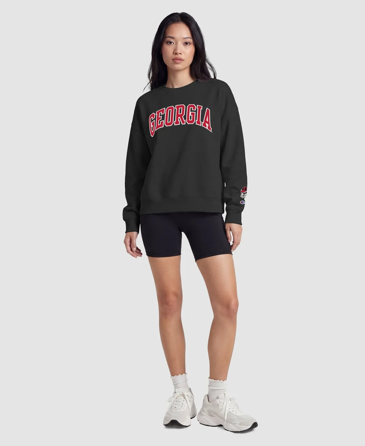 Georgia Bulldogs Fleece Crew Sweatshirt by Champion