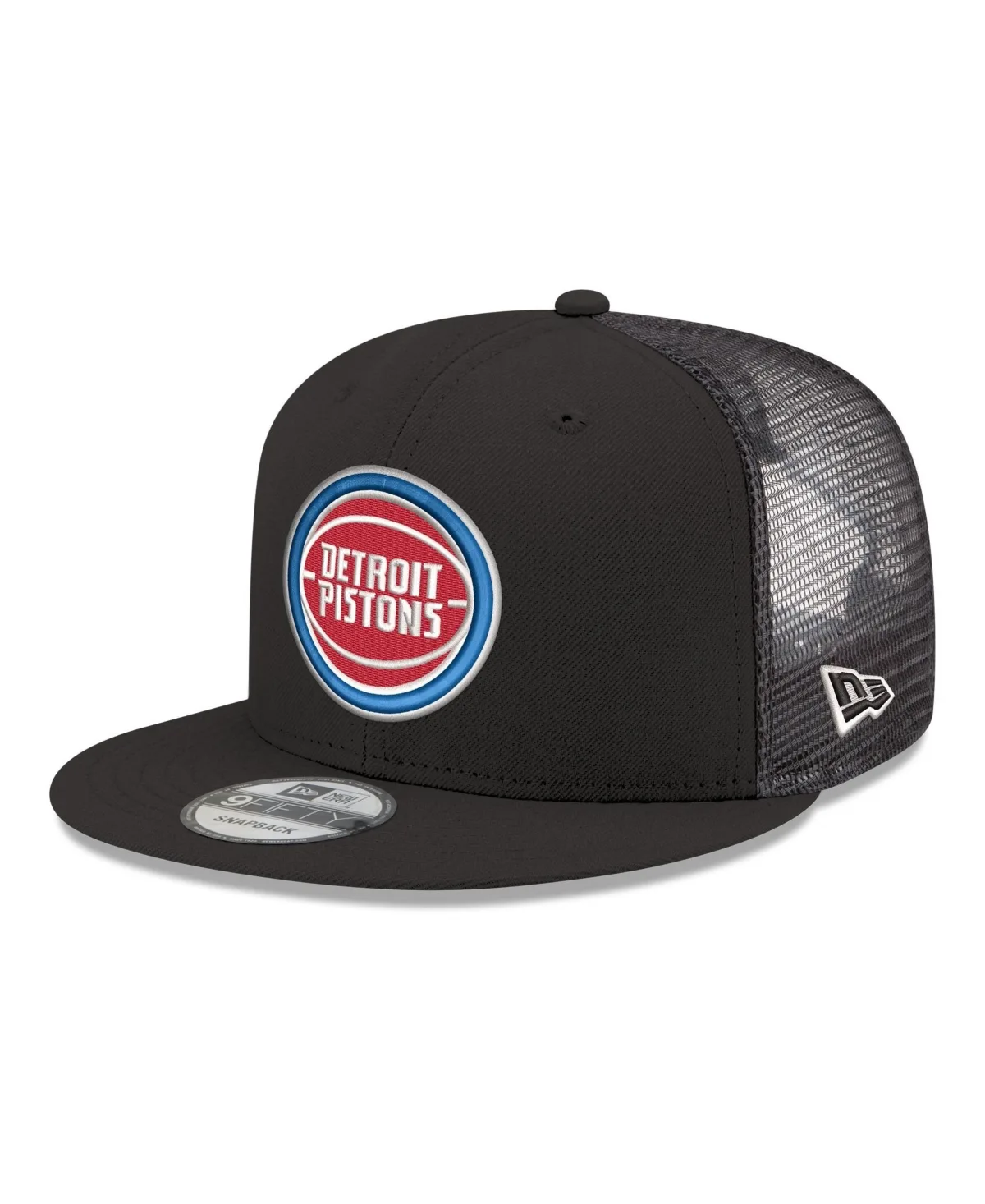 Detroit Pistons 9FIFTY Meshback Snapback Hat by New Era