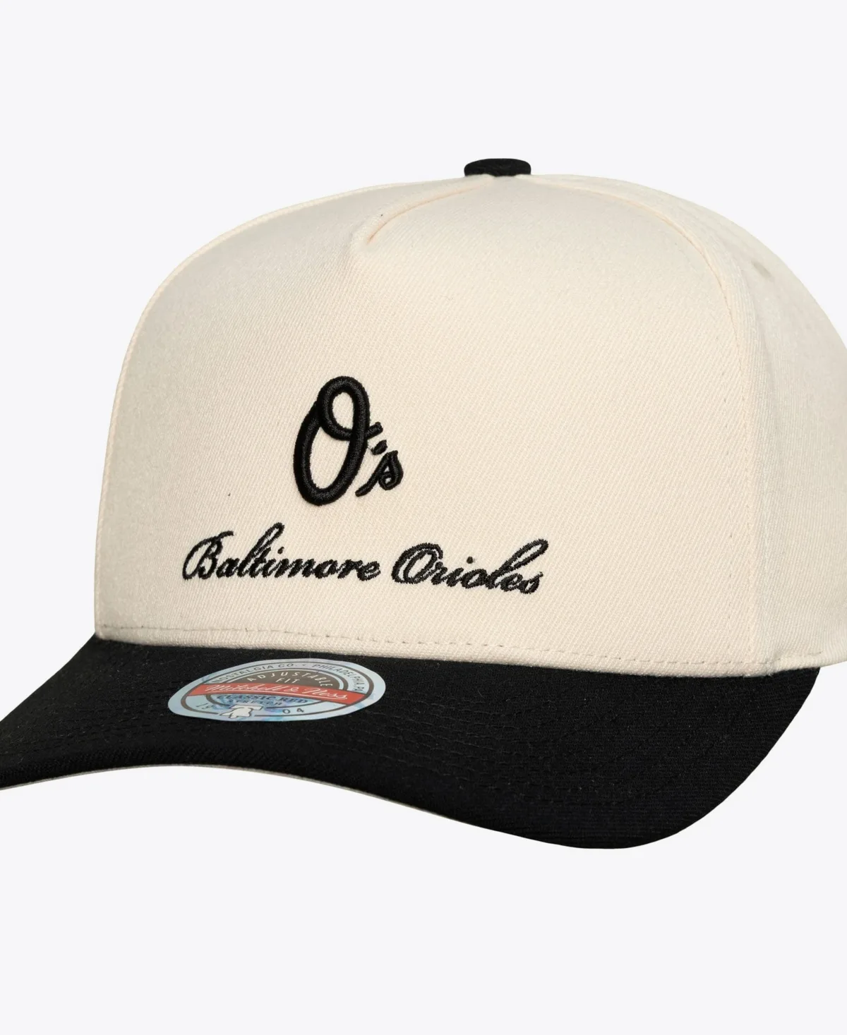 Baltimore Orioles Flawless Stretch Snapback Hat by Mitchell & Ness