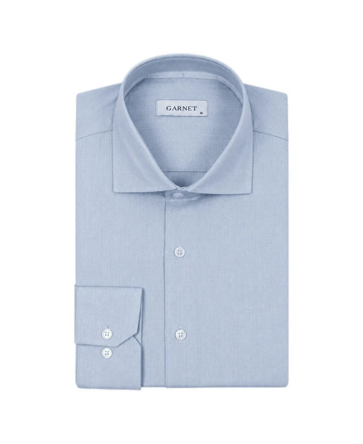 Regular-Fit Solid Long-Sleeve Dress Shirt