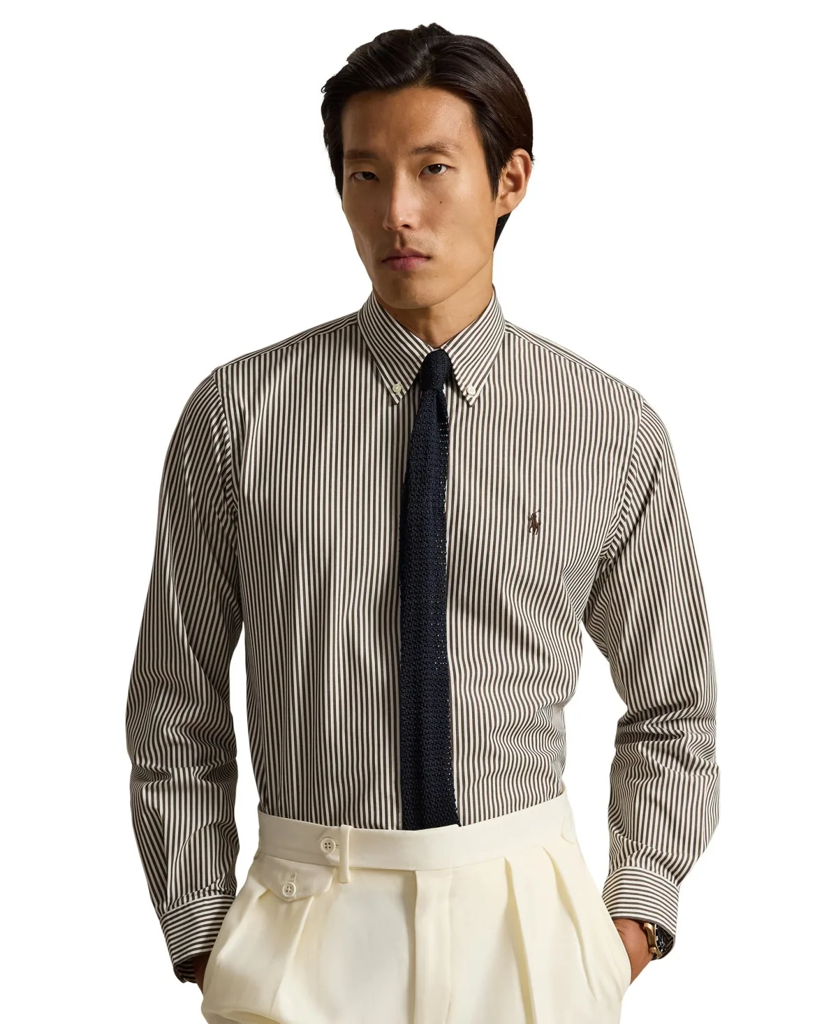 Classic-Fit Stretch Poplin Shirt by Polo Ralph Lauren
