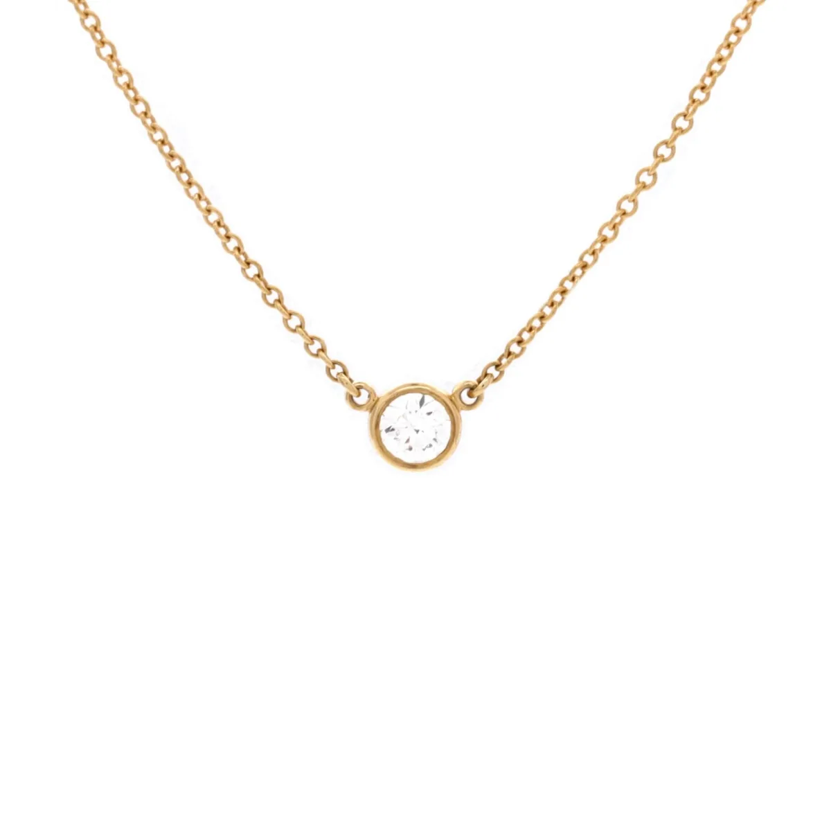 Pre-Owned Tiffany & Co Elsa Peretti Diamonds by the Yard Pendant Necklace