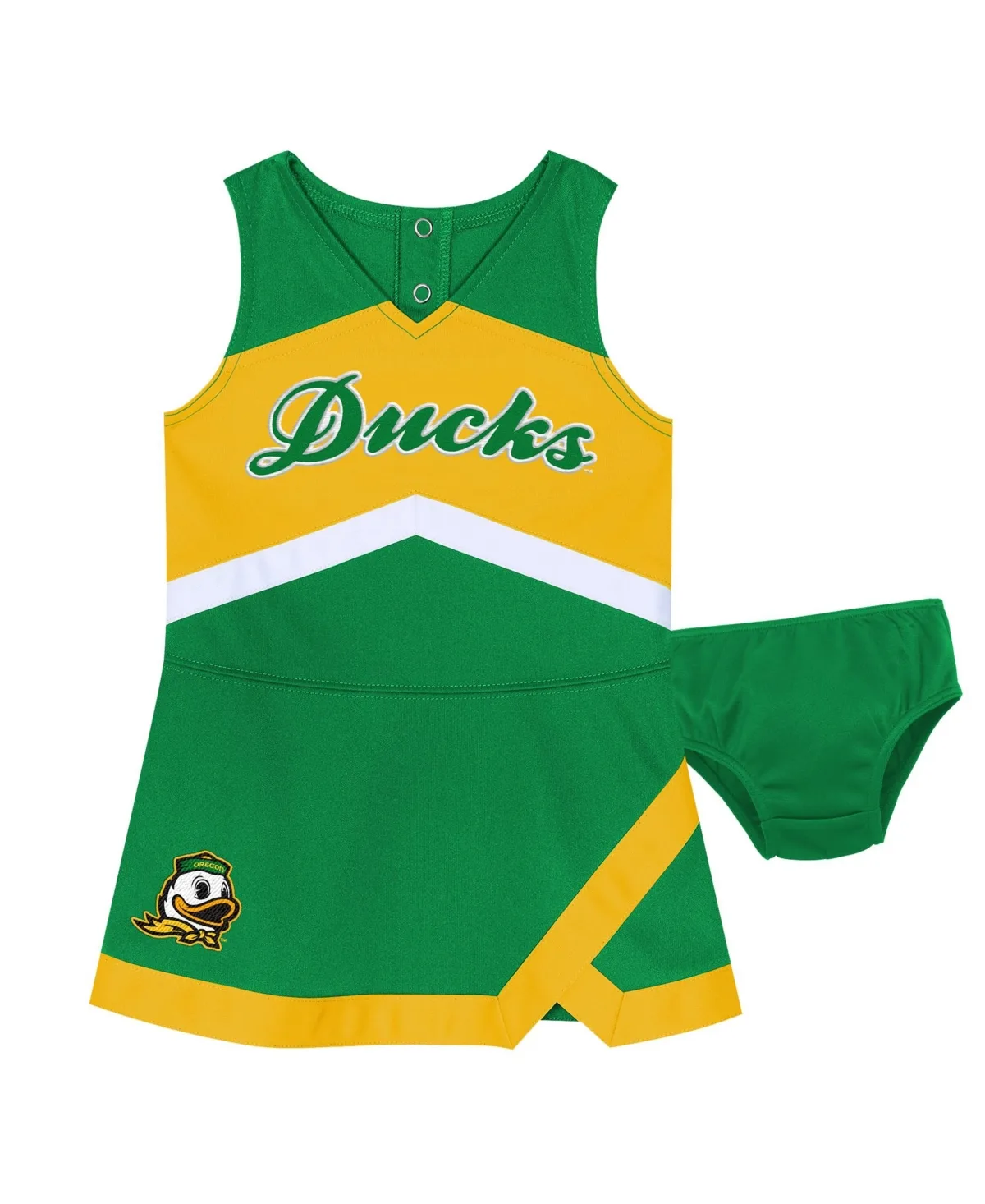 Oregon Ducks Cheer Captain Dress with Bloomers by Outerstuff