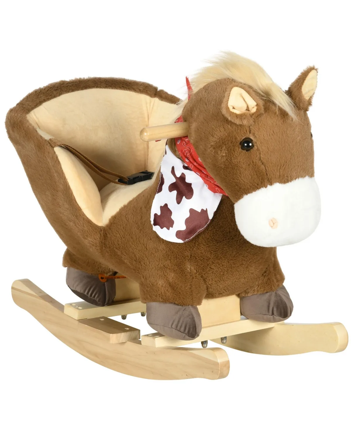 Plush Rocking Ride-On Toy by Sevorley