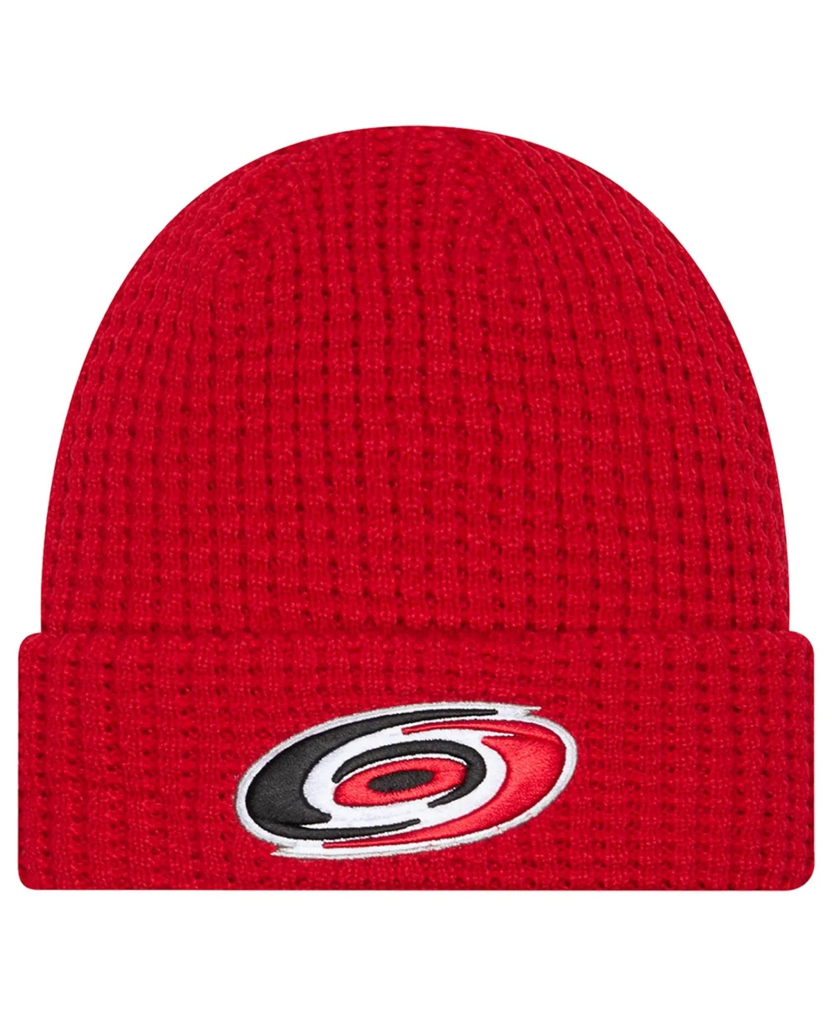 Carolina Hurricanes Waffle-Knit Cuffed Knit Hat by New Era