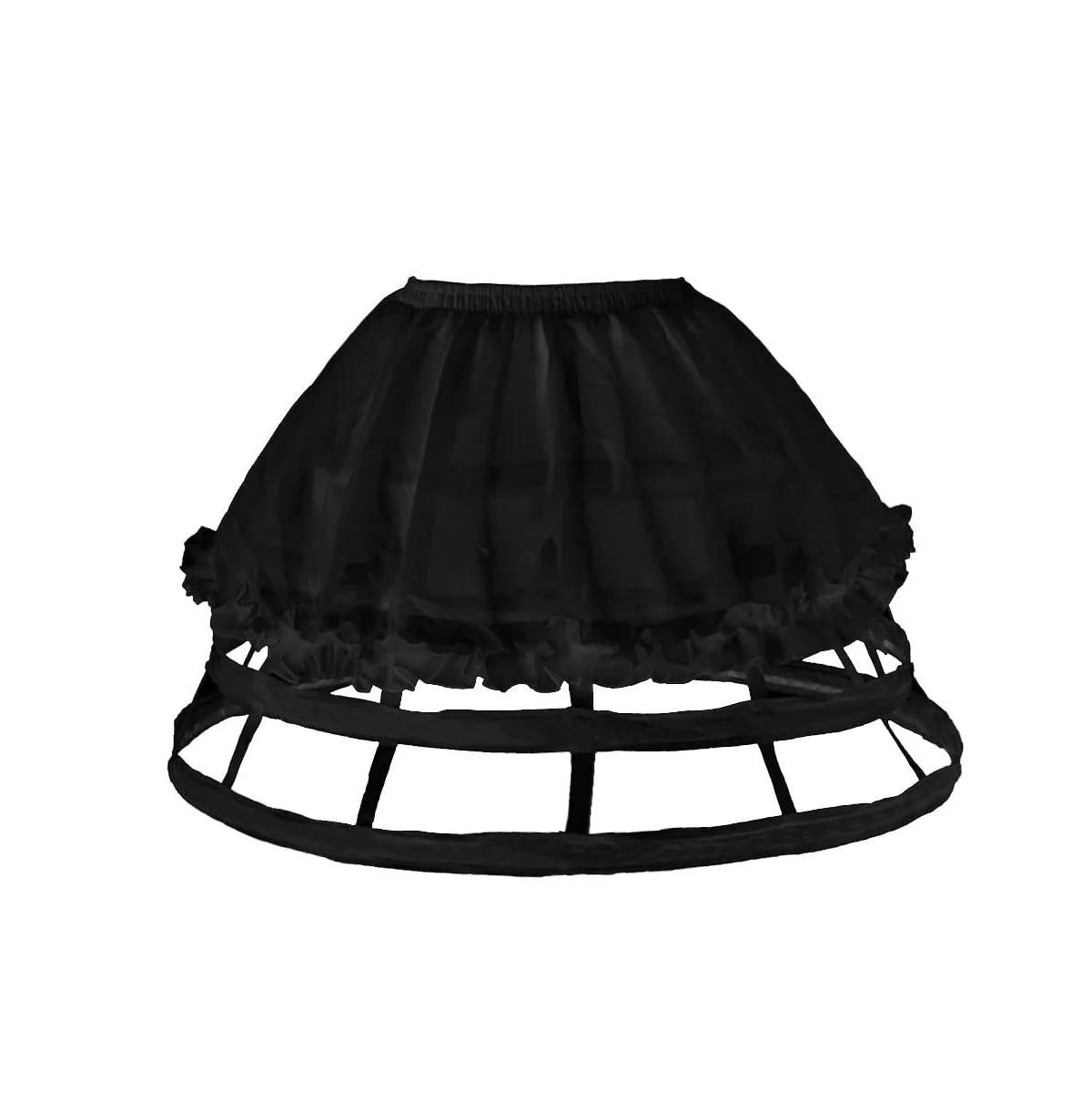 Victorian Bustle Cage Hoop Pannier Petticoat Underskirt by Aeelike