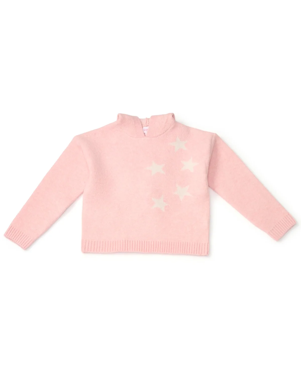 Star-Print Long-Sleeve Hoodie by CeCe