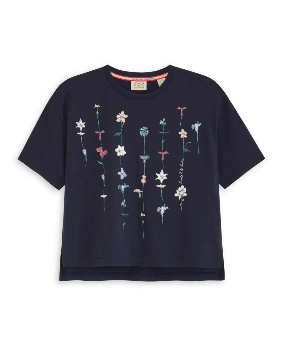 Jersey Short Sleeve Fashion T-Shirt by Scotch & Soda