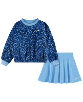 Allover Printed Top Skirt 2 Piece Set by Nike