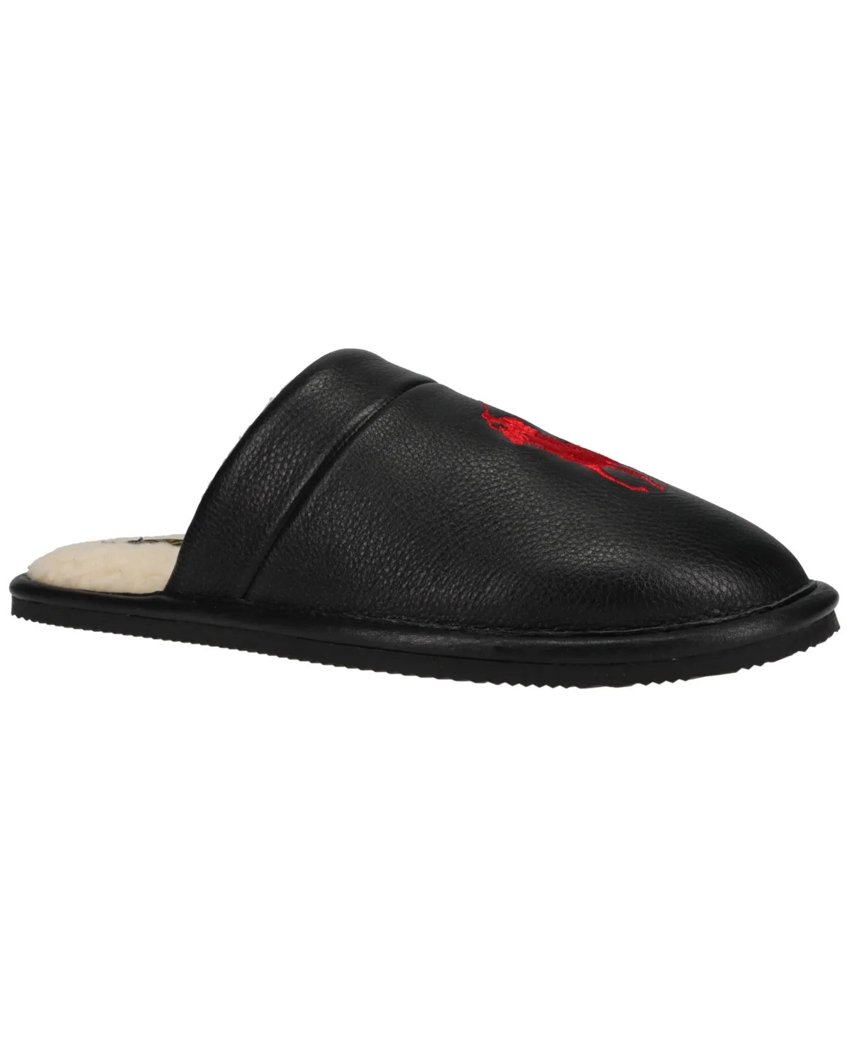 Irving Slip-On Leather Slippers by Polo Ralph Lauren