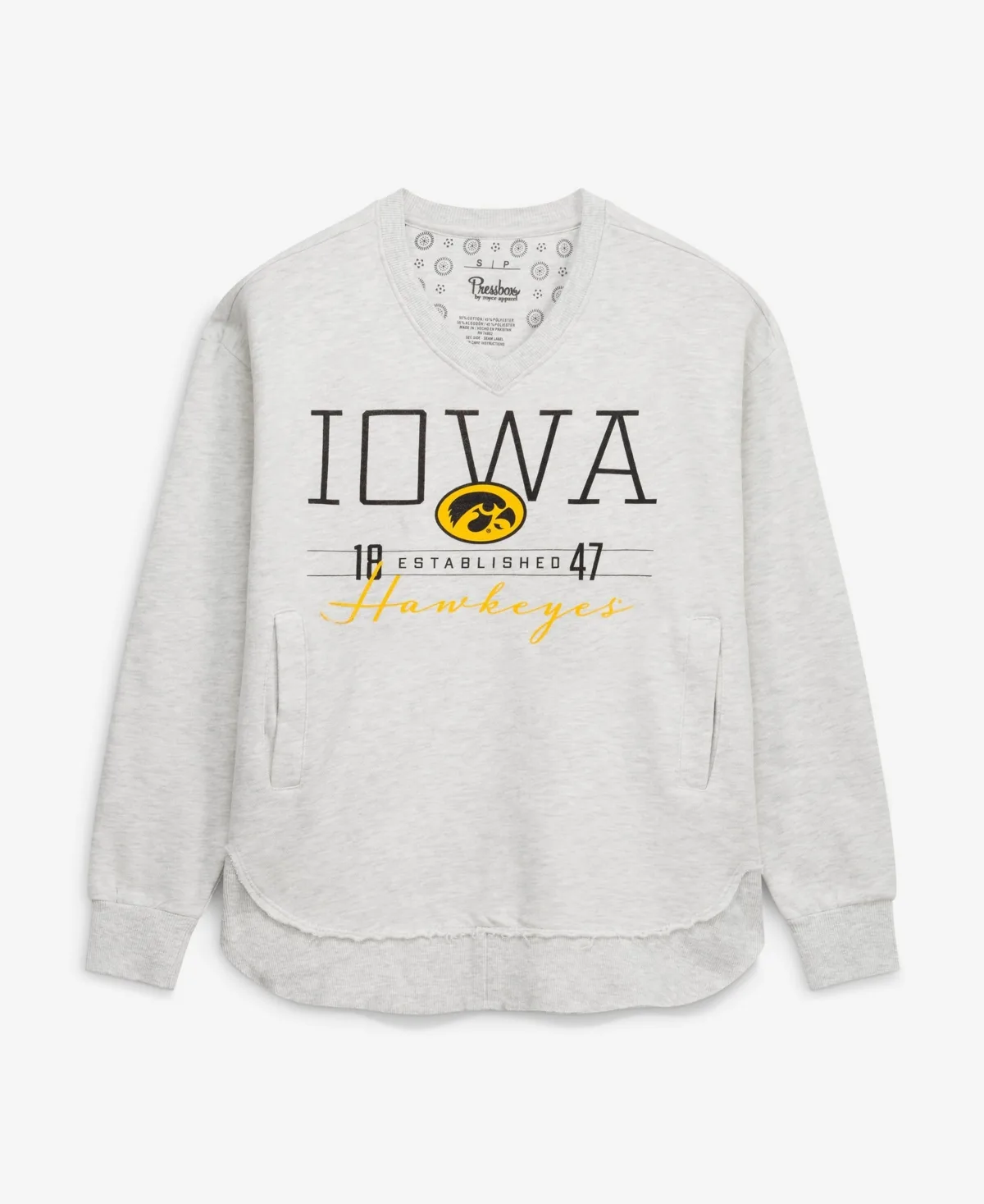 Marcus East Hall Poncho V-Neck Sweatshirt by Pressbox