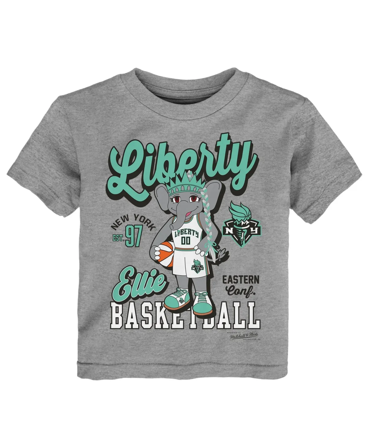 New York Liberty That Girl T-Shirt by Mitchell & Ness