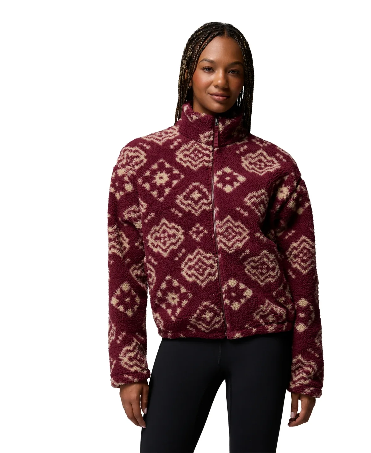 Leia Grove Sherpa Fleece Jacket