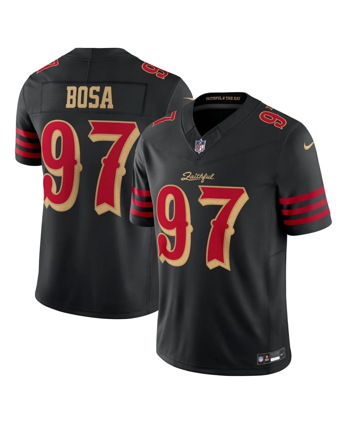 San Francisco 49ers Nick Bosa Rivalries Collection Limited Jersey