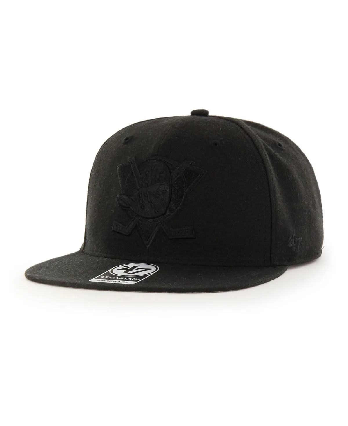 Anaheim Ducks No Shot Flat-Bill Snapback Baseball Cap by 47 Brand