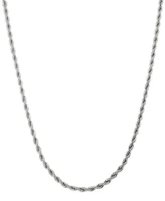 Legacy for Men by Simone I. Smith Rope Link 24 Chain Necklace in Gold Tone Ion Plated Stainless Steel by Legacy for Men by Simone I