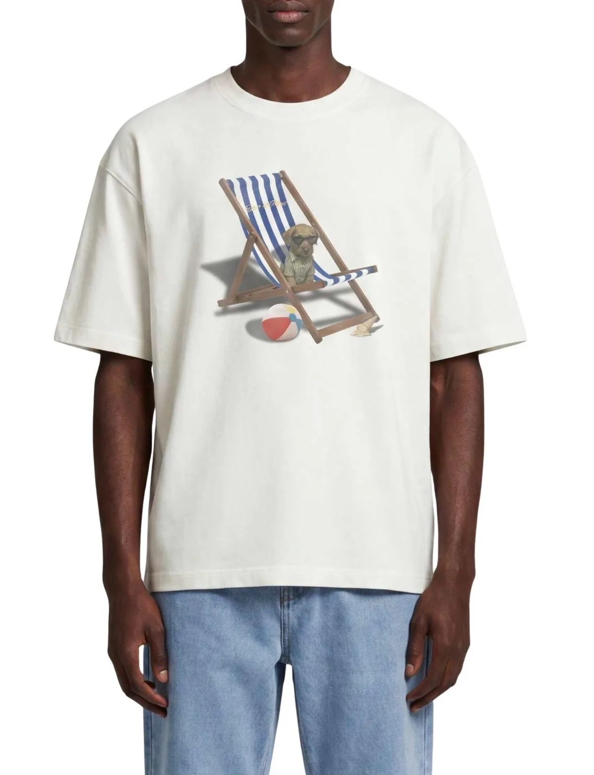 Huntley on Vacation Short Sleeve T-Shirt by Walker & Hunt