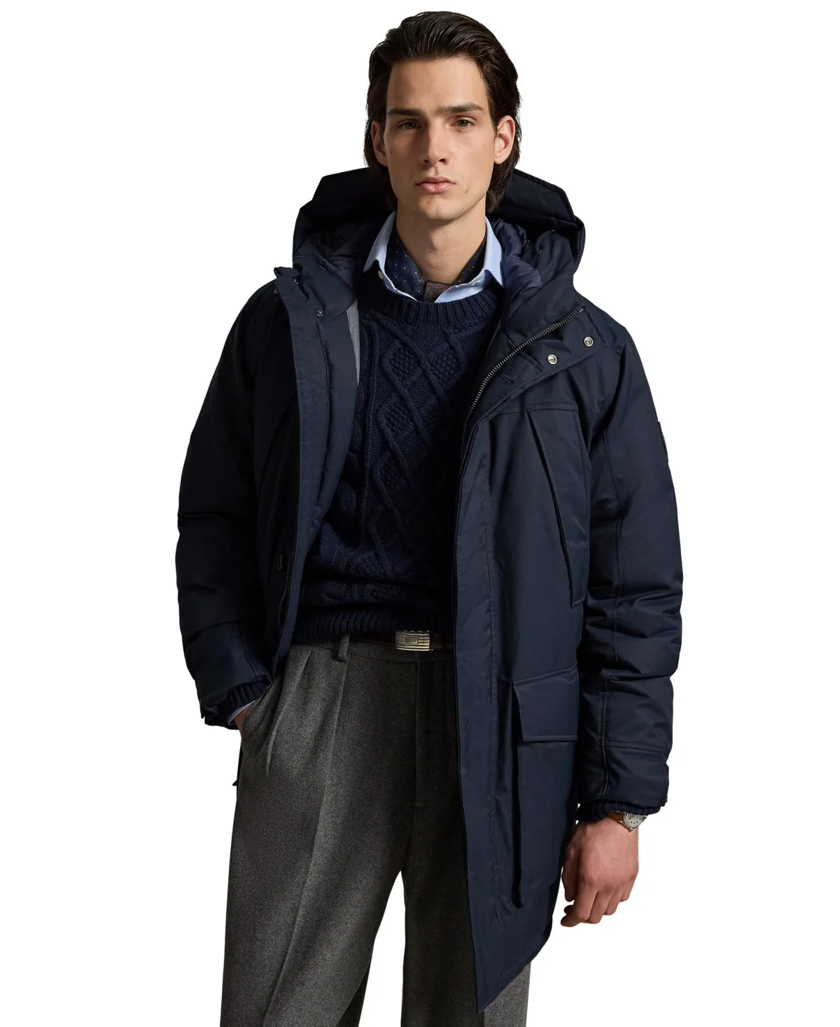 Lennox Down Hooded Water-Resistant Parka by Polo Ralph Lauren