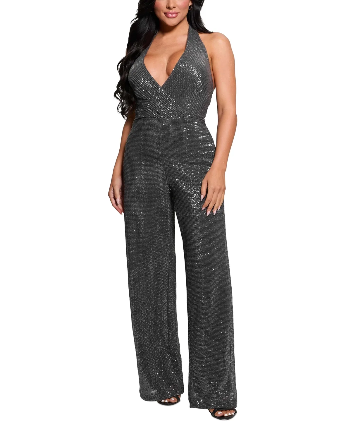 Sequin Halter Jumpsuit by GUESS