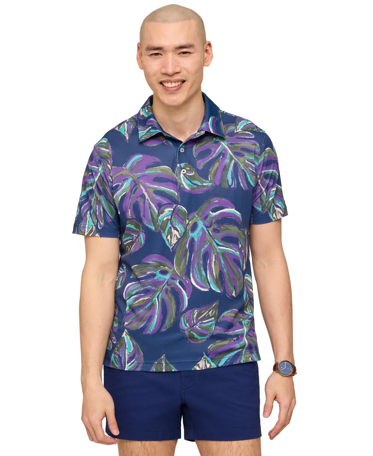 The Variegated Stretch Regular-Fit Polo Shirt by Chubbies