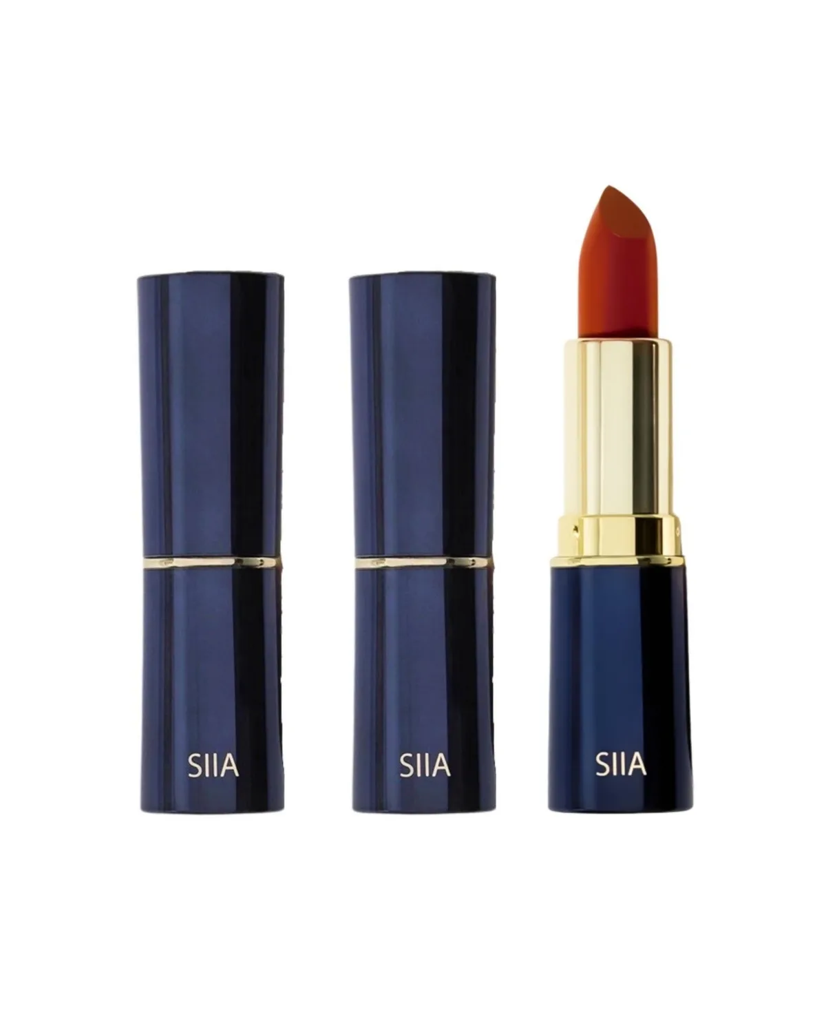 3 Pieces Matte Lip Trio Set - M 241 Faded Orange by Siia Cosmetics
