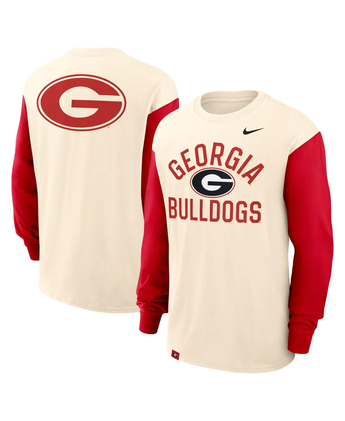Georgia Bulldogs Primetime Mantra Max90 Long-Sleeve Relaxed-Fit T-Shirt by Nike