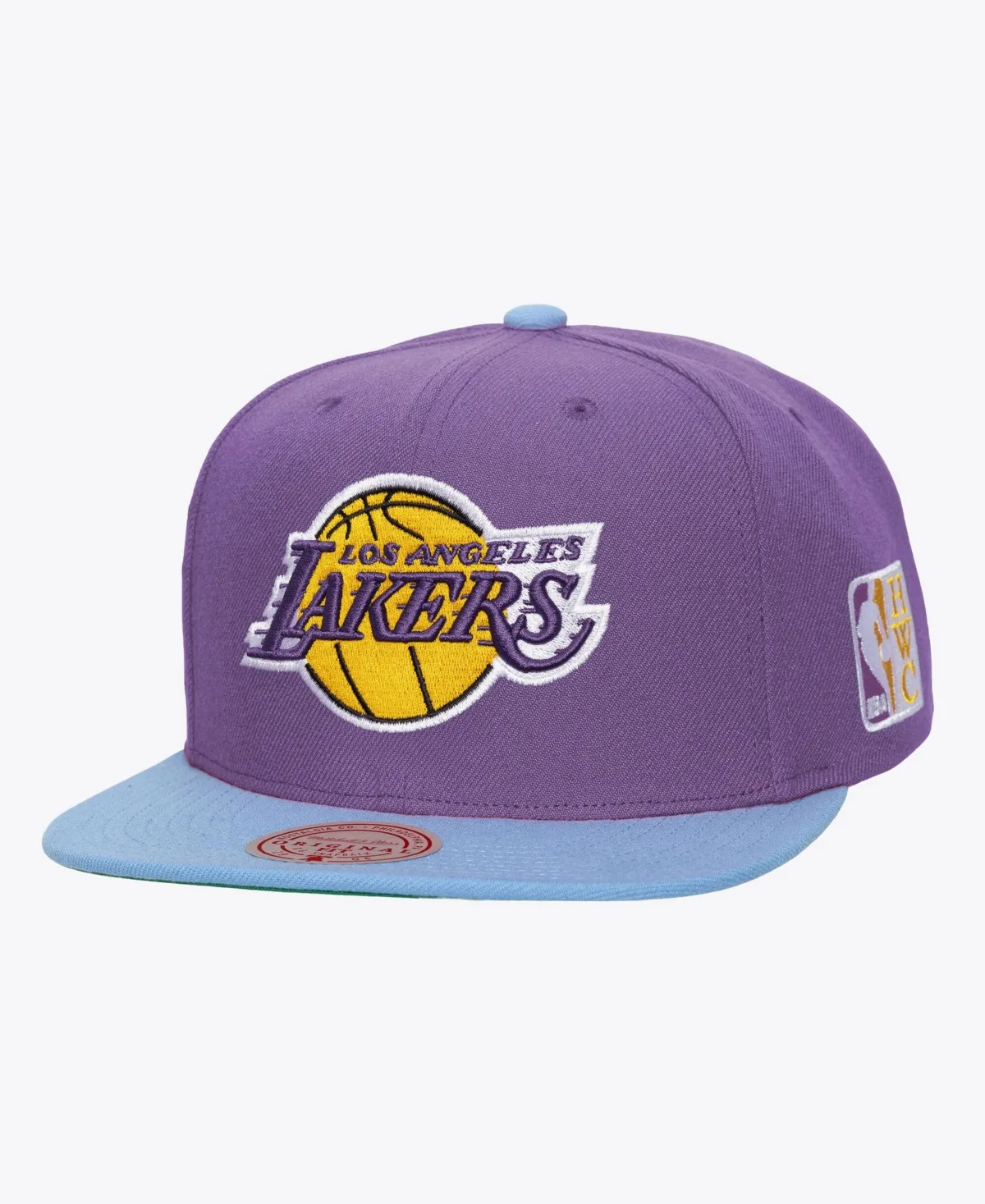 Mitchell & Ness Los Angeles Lakers Hardwood Classics Legendary Home Snapback Hat by Mitchell & Ness