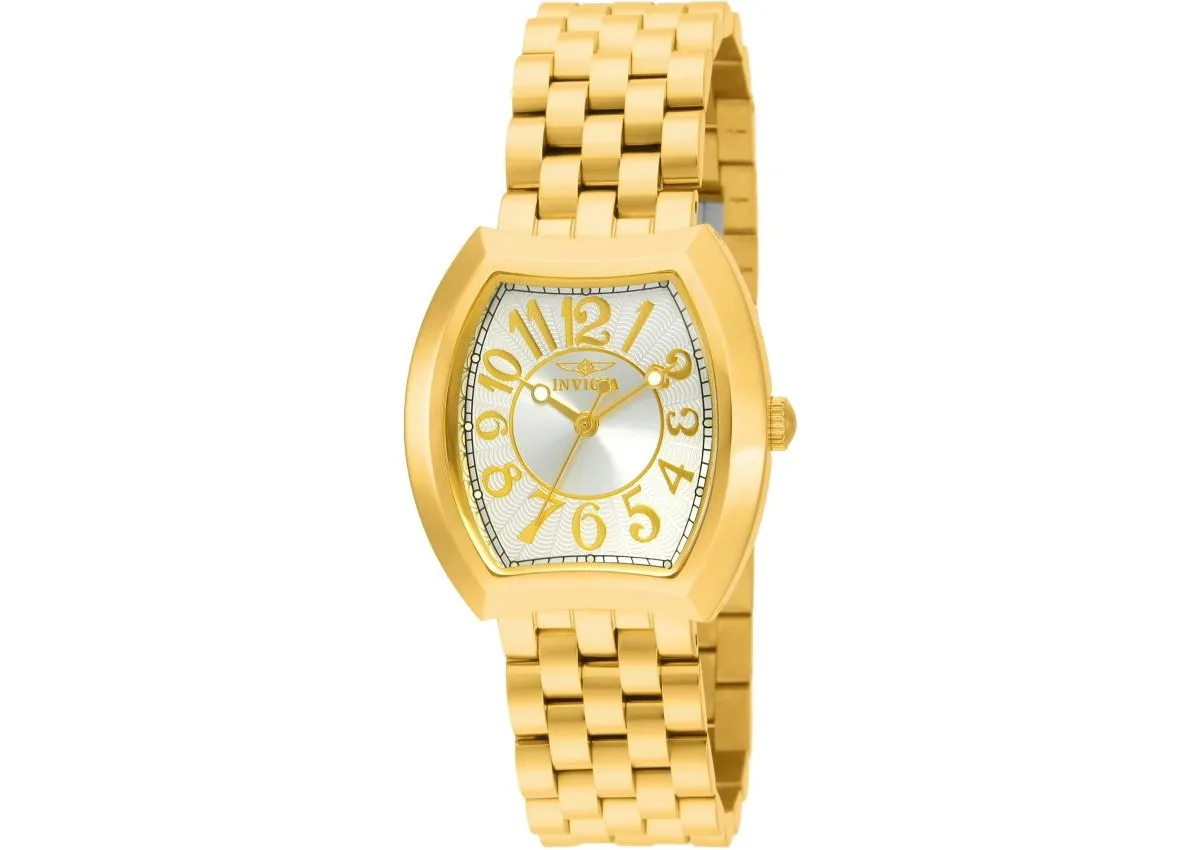 15039 Angel Quartz 3 Hand Dial Watch by Invicta