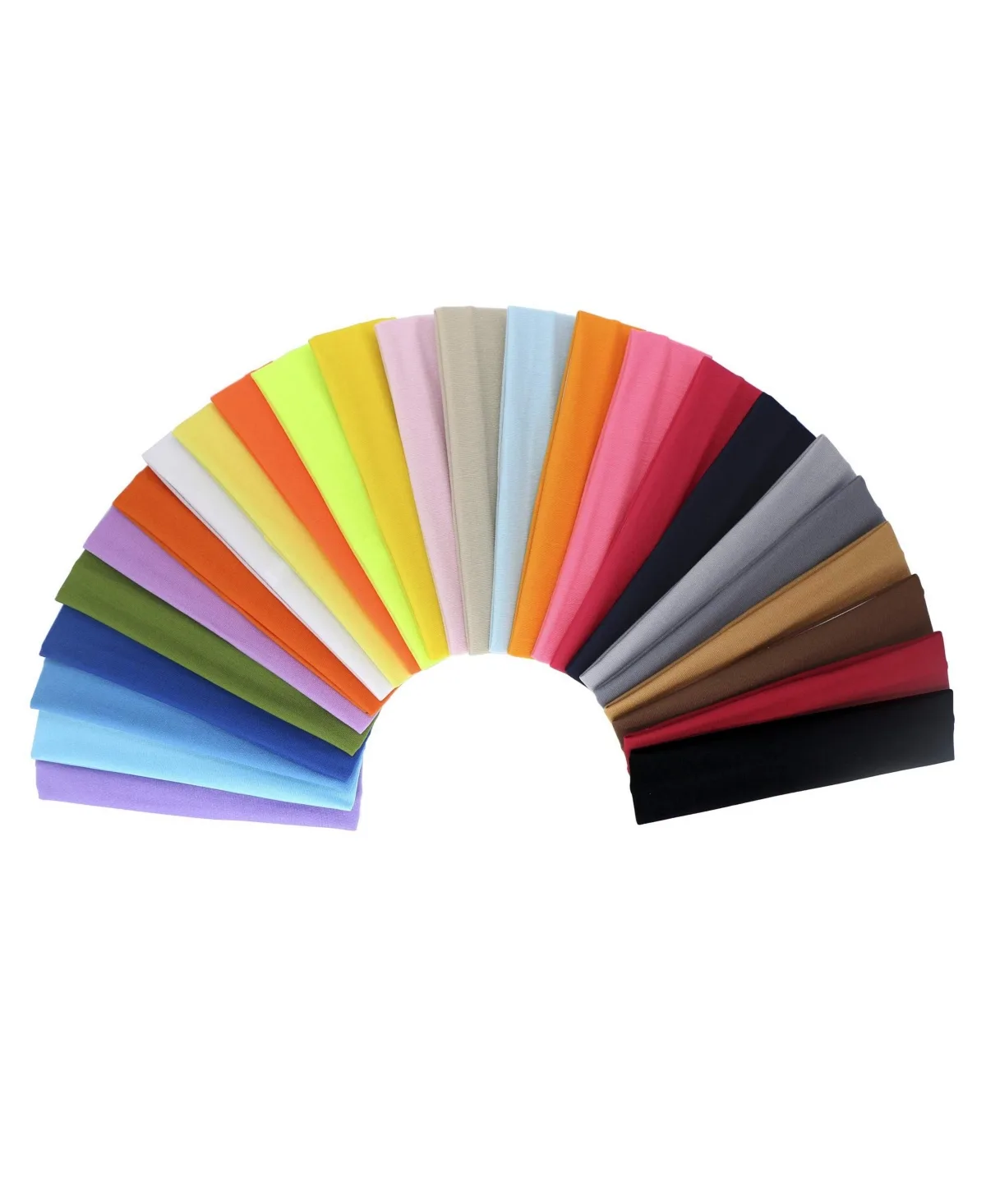 Stretch Sport Assorted Headbands, 25-Piece Set by Peneyon