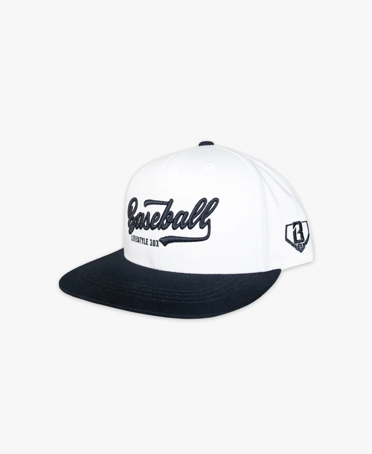 Established Flat-Bill Snapback Embroidered Baseball Cap by Baseball Lifestyle 101