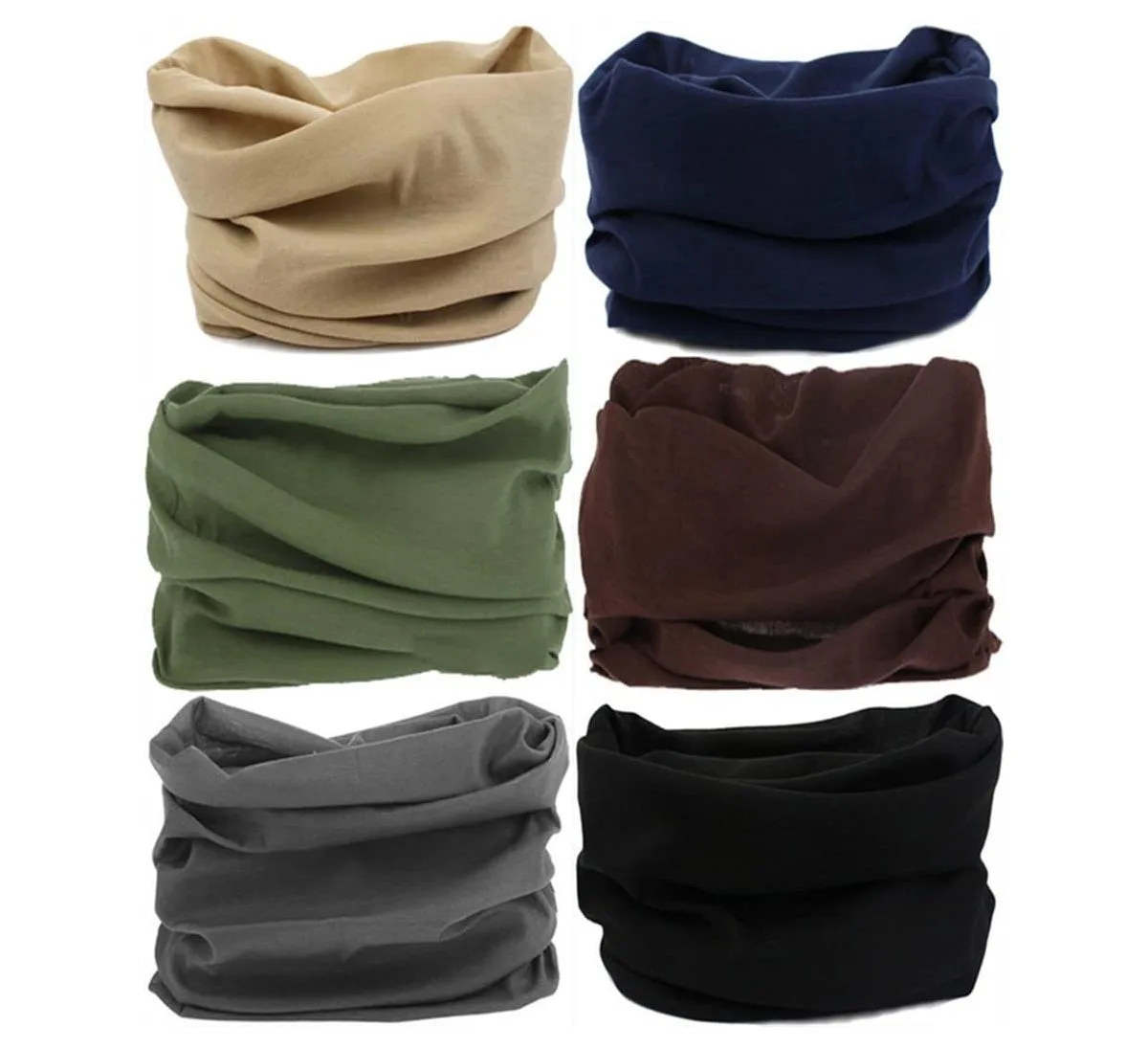 Polyester Neck Gaiter Headband Face Mask Magic Scarf Bandana by Sportneer
