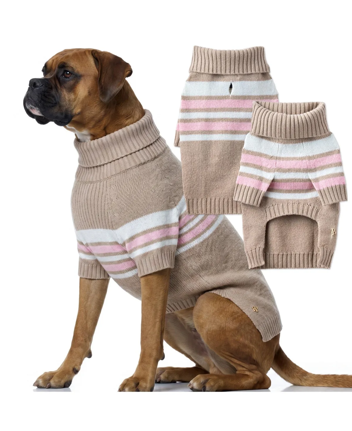 Rugby the Bold Stripe Sweater by Pet Passion