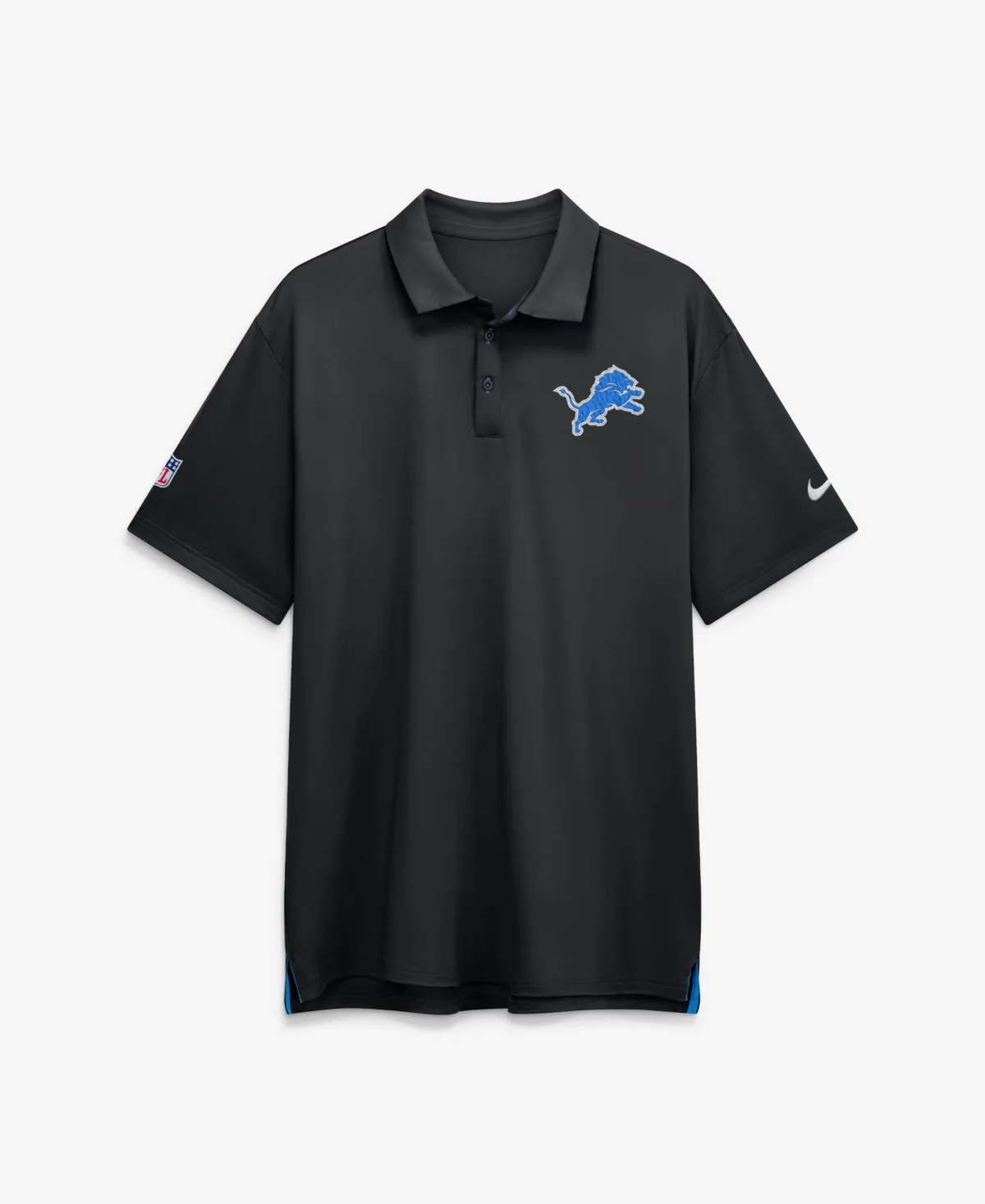 Detroit Lions Sideline Powerful Blocking Dri-Fit Tour Polo Shirt by Nike